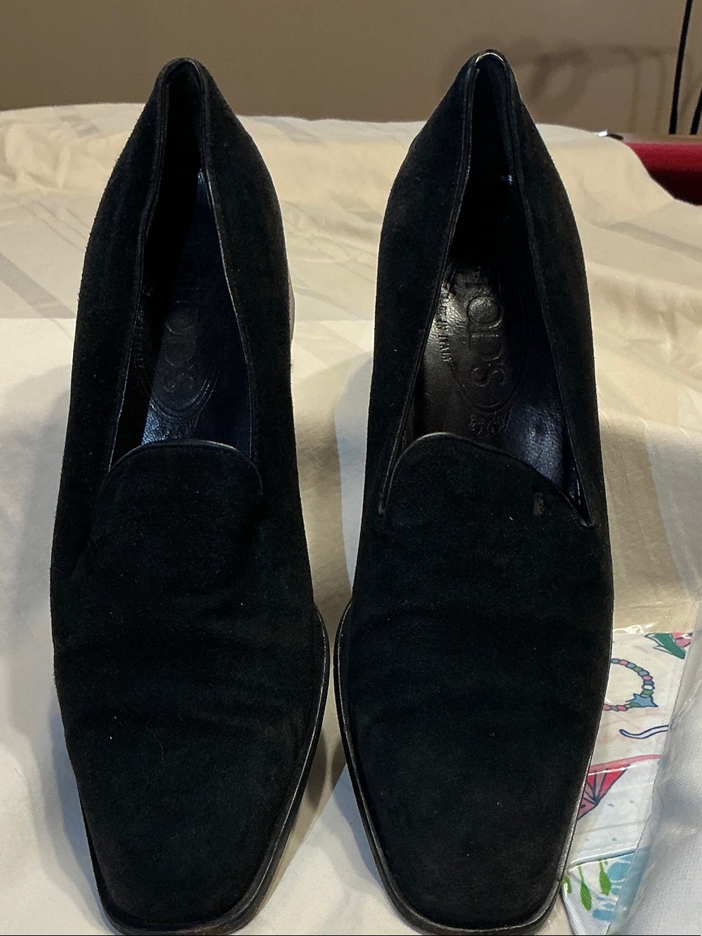 Tod’s Black Suede Women’s Pumps